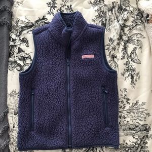 Vineyard Vine Navy Vest Sz. 6